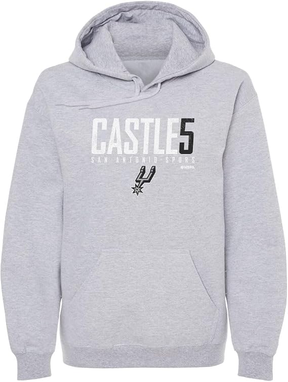 500 LEVEL NBA Stephon Castle San Antonio Spurs Elite Men's Hoodie
