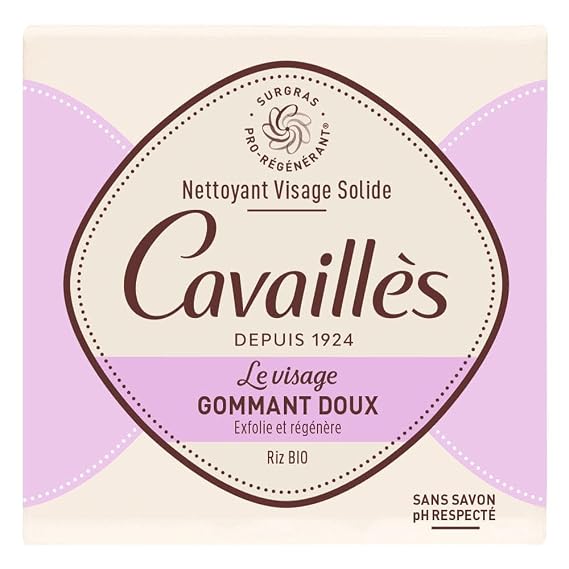 Solid Face Cleanser - Gentle Exfoliator