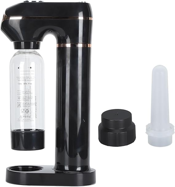 Fabater Sparkling Water Maker, 1L Soda Maker with Pressure Gauge,Soda Machine, Carbonated Water Machine for DIY Family Customization, Fabaterwd1ey4bzva