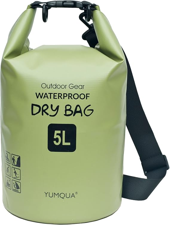 YUMQUA Roll Top Floating Dry Bags Waterproof for Kayaking and Paddle Board