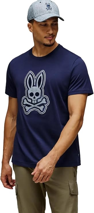 Psycho Bunny Marlo Bunny Graphic Tee