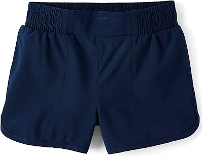 The Childrens Place Girls Active Quick Dry Lined Shorts