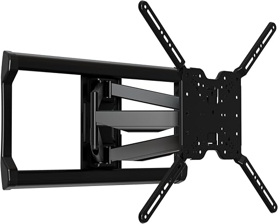 SANUS Full Motion TV Wall Mount for TVs up to 90" - Premium Design Extends 24" with Fingertip Swivel and Tilt - Easy 20 Minute Install - OLF24