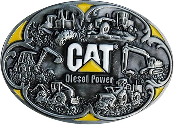 Belt Buckle Cat Diesle Power Caterpillar