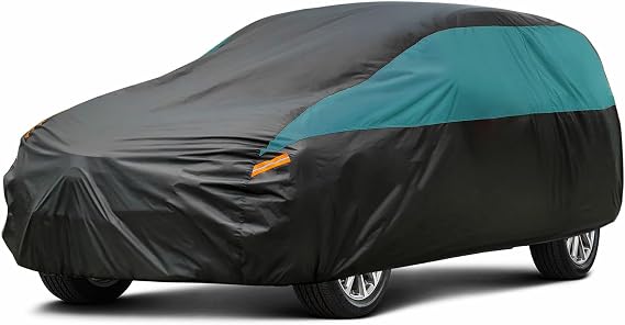 GUNHYI SUV Car Cover for Automobiles Waterproof All Weather, Universal Fit Subaru Outback, Buick Enclave, Chevrolet Equinox, Toyota RAV4/4Runner, Hyundai Santa Fe, Ford Edge, Volkswagen Tiguan etc.