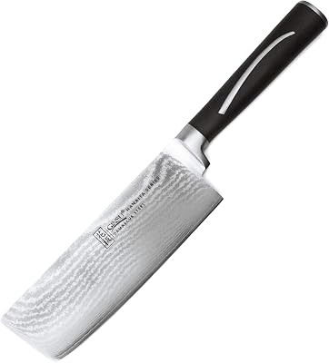 GINSU Forged Damascus (6" Cleaver)