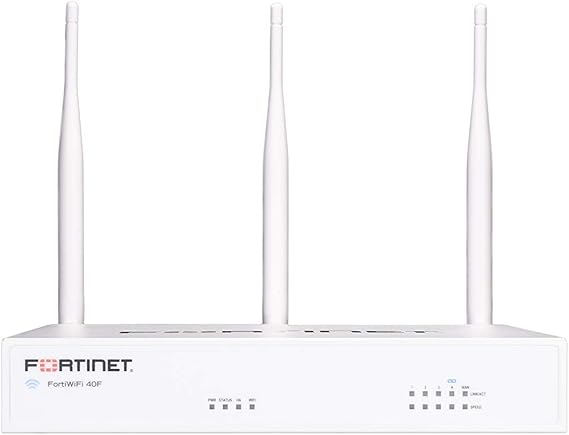 FORTINET FortiWiFi-40F Network Security Appliance with 3 Year 24x7 FortiCare and FortiGuard Unified Threat Protection (FWF-40F-BDL-950-36)