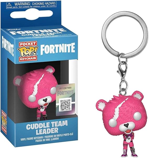Funko 35717 Pop! Keychain: Fortnite - Cuddle Team Leader Collectible Figure, One Size, Multicolor