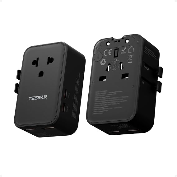 TESSAN International Power Adapter PD 25W, Black