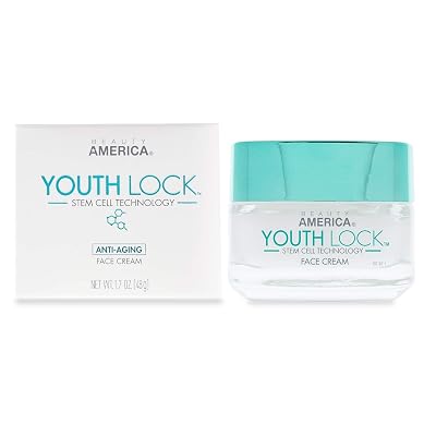 Youth Lock, Advanced Anti-Aging Stem Cell Face Cream, 1.7 Oz, Off-White