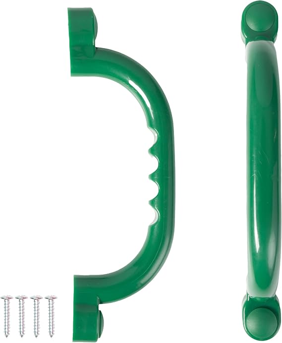 Barcaloo Playground Safety Handle Bars - Green, Grab Handles for Jungle Gym