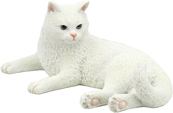 Unicorn Studio 5 3/4 Inch British Shorthair White Cat