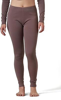 LAPASA Womens 100% Merino Wool Base Layer Midweight Activewear Thermal Underwear Long John Shirt Long Sleeve Pants L48L49