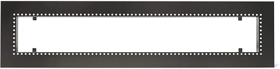 Infratech Flush Mount Heater Frames 61.25" Length, Black Finish