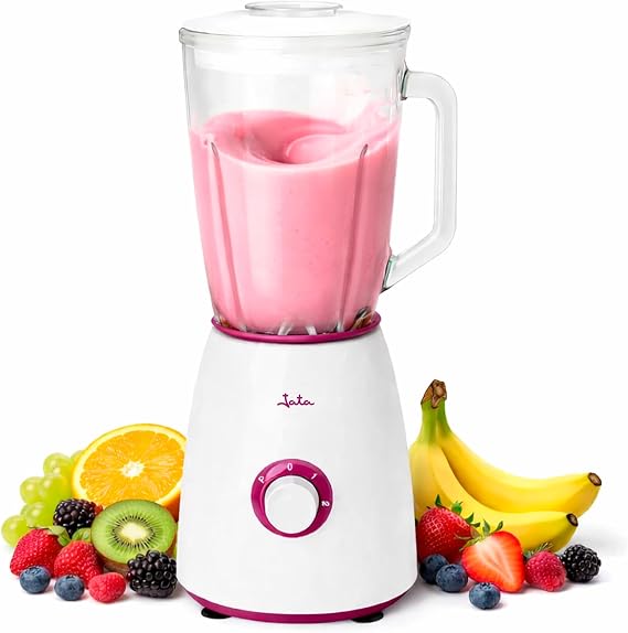JATA BT265 – 2 Speed Mixer + Pulse – 1.5 L Removable Jug 1300 W Pica Ice Stainless Steel Toothed Blade