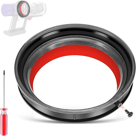 Dust Bin Part Sealing Ring Replacement Compatible with Dyson Cyclone V10 SV12 Vacuum Cleaner Dirt Cup Part Dust Bucket Bin Sealing Ring Assembly