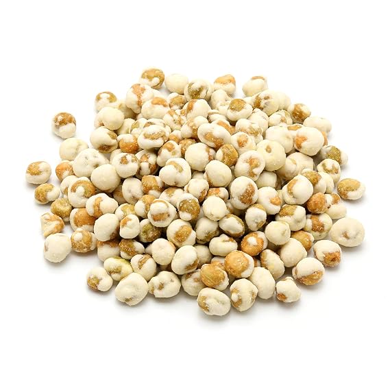 NUTS U.S. - Wasabi Coated Natural Green Peas | 100% Natural | Crunchy & Spicy | No Artificial Color and NON-GMO | Packed in Resealable Bag!!! (1 LB)