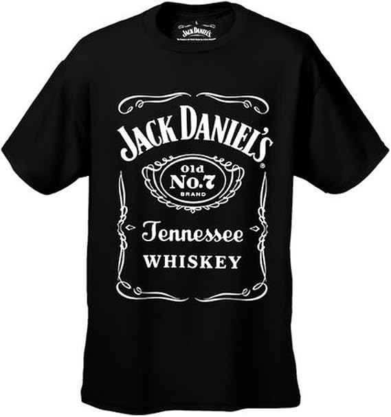 Jack Daniel's オフィシャル "クラシックラベル" メンズ Tシャツ #66