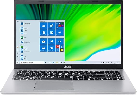 acer Aspire 5 A515-56-363A, 15.6" Full HD IPS Display, 11th Gen Intel Core i3-1115G4 Processor, 4GB DDR4, 128GB NVMe SSD, WiFi 6, Backlit Keyboard, Windows 10 Home (S Mode)