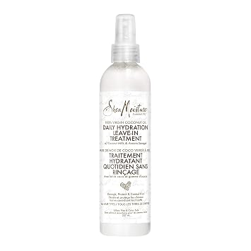 SheaMoisture 100% Virgin Coconut Oil Leave In Treatment 8 oz Liquid