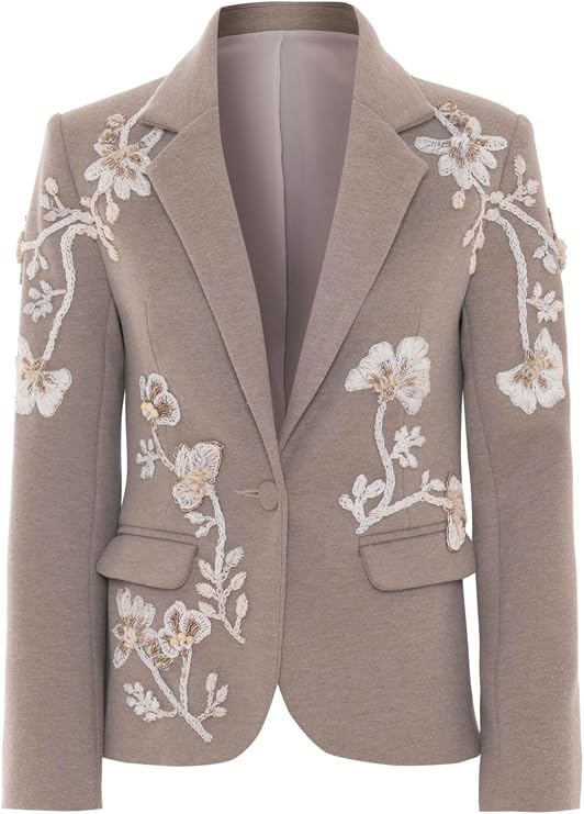 Urban Refuge Embroidered Blazer