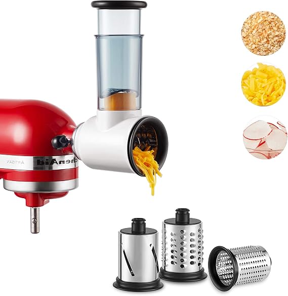 HOZODO Slicer Shredder Attachment for KitchenAid Stand Mixer