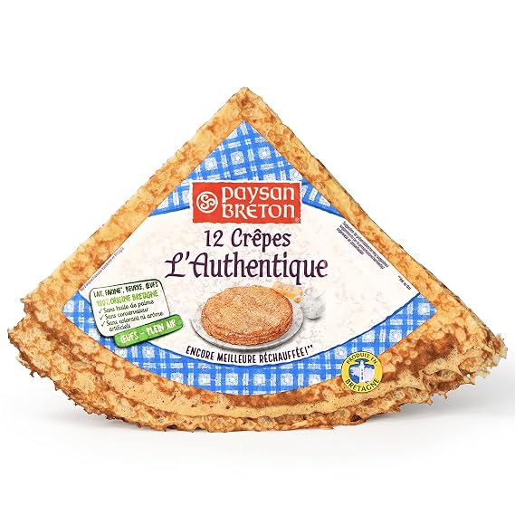 French Crepes Blini Original Traditional Recipe - 12 pcs (Pack of 1)
