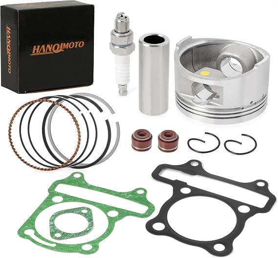 57.4mm Bore Piston Rings Gasket Kit for Gy6 150cc 157qmj Engine
