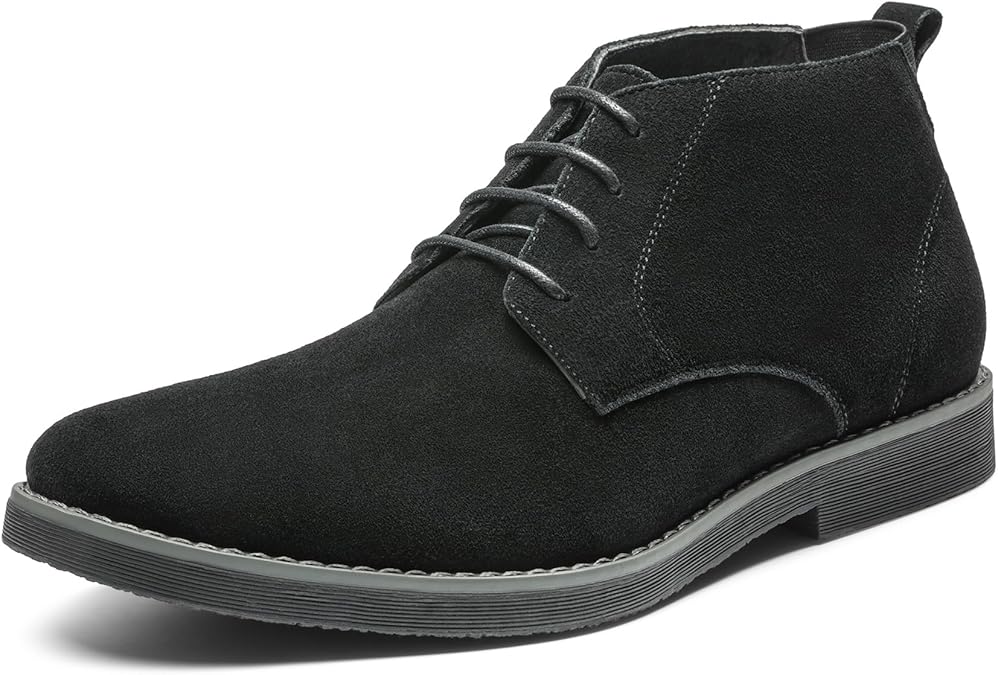 Bruno Marc Men's Chukka Ankle Boots | Lace Up Desert Oxford Business, Fashion, Casual and Comfort Suede Leather