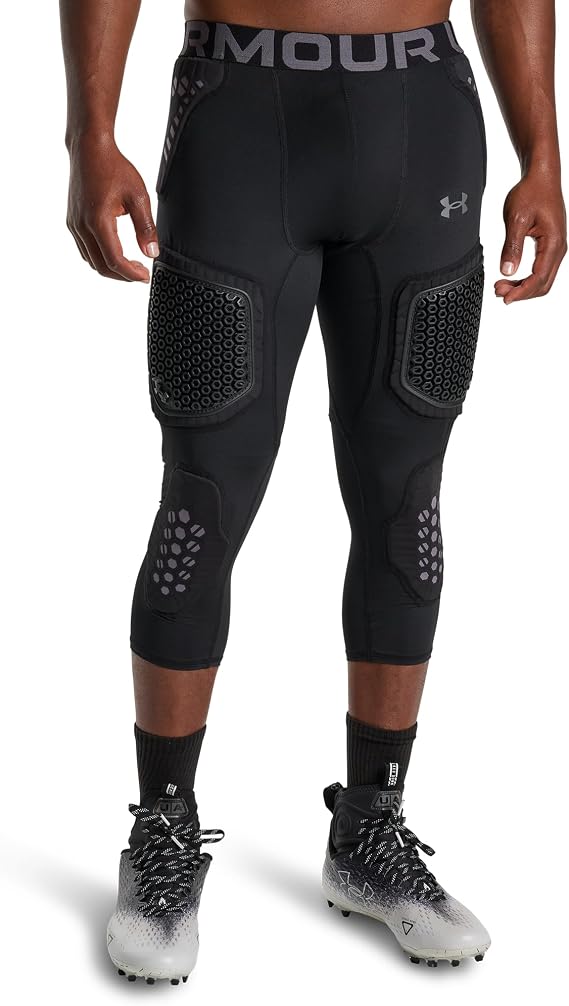 Under Armour Gameday Pro 7-Pad Adult Football Compression Tights with Integrated Pads