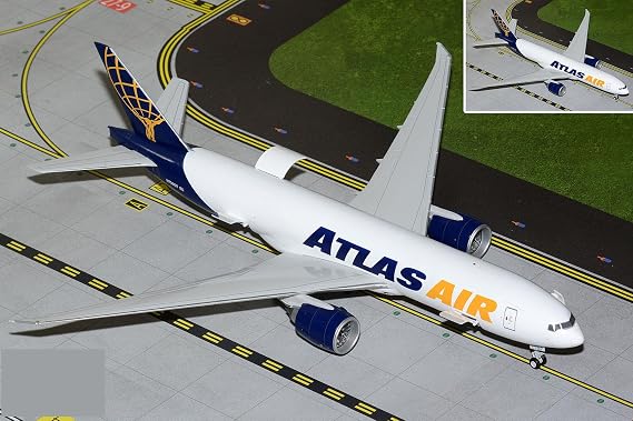 GeminiJets G2GTI1381 Atlas Air Boeing 777F Interactive Series N703GT; Scale 1:200