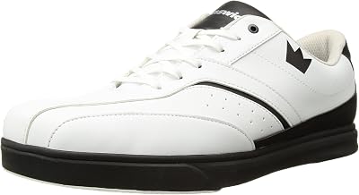 Brunswick Vapor Mens Bowling Shoe WhiteBlack