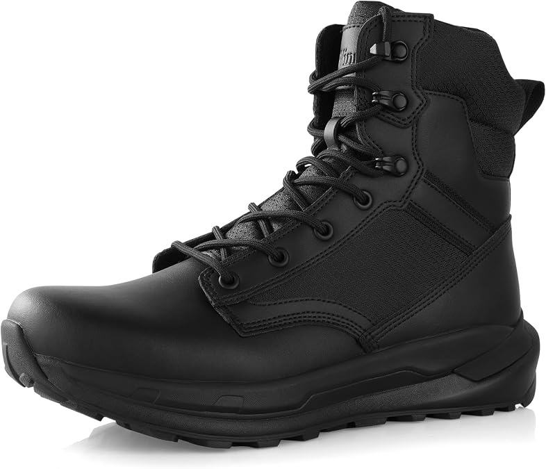 Tactical Hiking Combat Boots for Men Military Work Motorcycle Boots