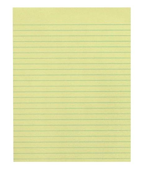 School Smart Composition Paper, No Margin, 8-1/2 x 11 Inches, Yellow, 500 Sheets
