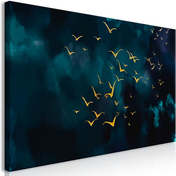 murando - Canvas Wall Art Bird Painting Bedroom Living Room Modern