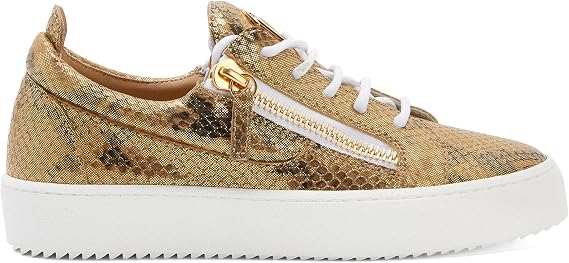 Gail Python-Print Low-Top Sneakers