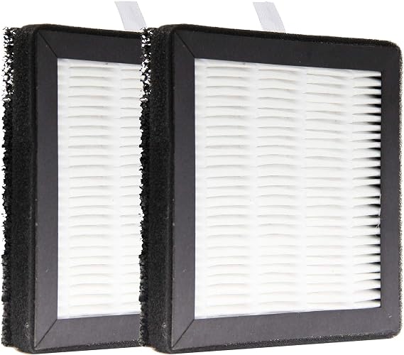 KOTTO - HEPA Style, 2 Pack Set Replacement HEPA Filter for Solder Smoke Absorber