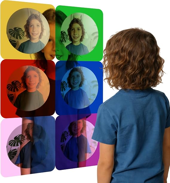 6 Pcs Sensory Wall Bubble Mirrors for Kindergarten Sensory Room