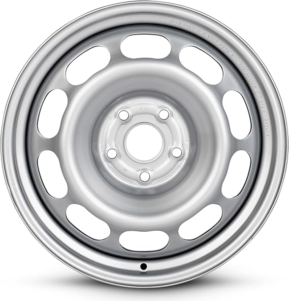 For 05-19 Toyota Rav4 17 Inch Painted Silver Steel Rim - OE Direct Replacement - Road Ready SUV Wheel