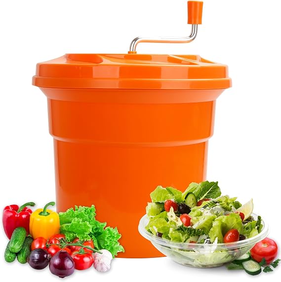 YBSVO 5-Gallon Commercial Salad Spinner Dryer