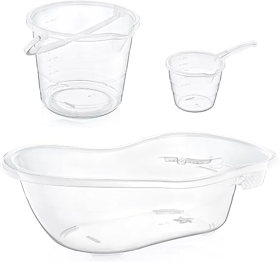 Fiore 3Lü Bebek Banyo Seti Şeffaf ŞEFFAF