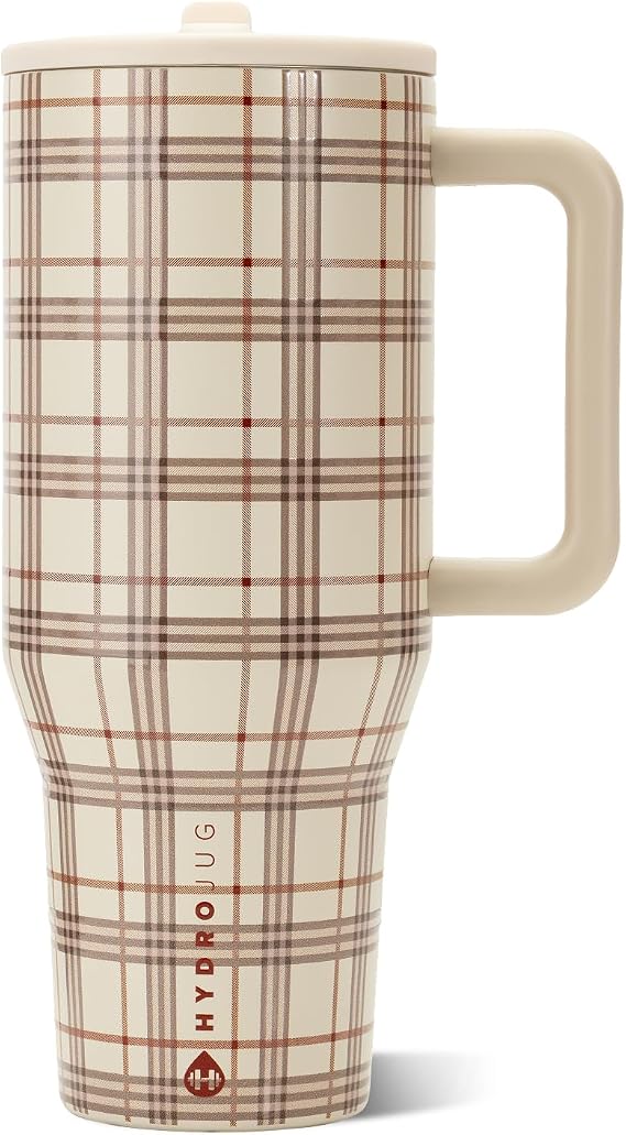 HydroJug Traveler 40oz, Insulated Tumbler with Handle & Straw, Blair