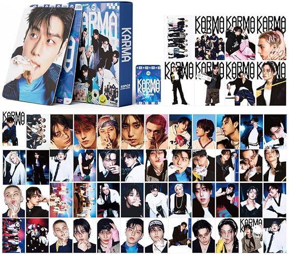 55pcs SKZ Photocards, SKZ Lomo Cards, Must-Have for Fans