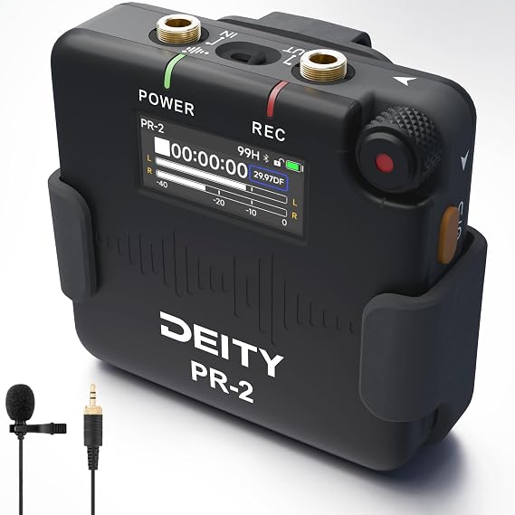 Deity PR-2 32-Bit Float Pocket Audio Recorder with Timecode (US Version)