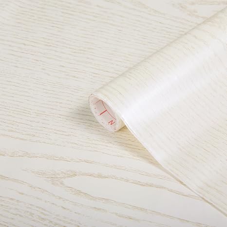d-c-fix Vinyl Wrap White Mother-of-Pearl Wood 45 cm x 2 m Sticky Back