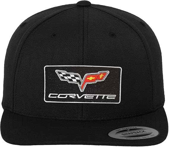 Chevrolet Officially Licensed Corvette C6 Patch Premium Snapback Cap