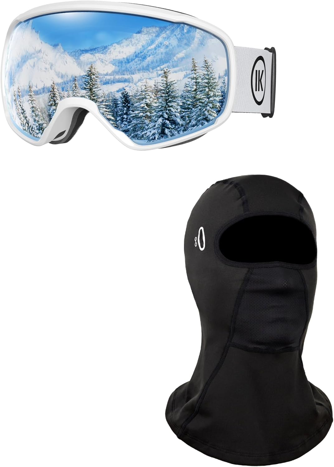 OTG Ski Goggles and Ski Face Mask Balaclava