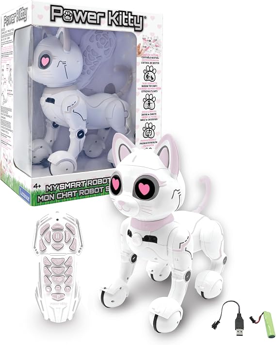 LEXiBOOK, Power Kitty Robot Cat, KITTY01