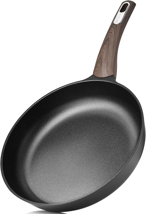 SENSARTE 8Inch Nonstick Frying Pan Paella Pan, PFOA/PFOS Free, Black