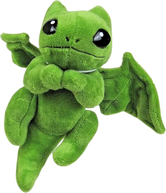 Toynami Miyo's Mystic Musings Little Embers Deluxe 7-Inch Plush Dragon (Green)
